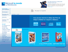 Tablet Screenshot of decouvrir-le-monde.com